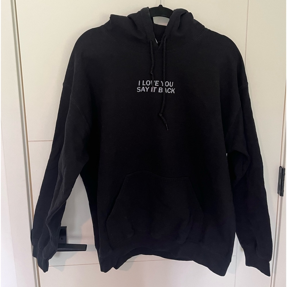 etsy “I LOVE YOU SAY IT BACK” hoodie